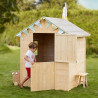 Cabane en bois pour enfants – Garance - Usage familial en extérieur
