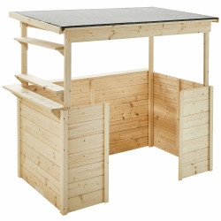 Cabane en bois pour enfants – Playa - Vue 3/4 dos