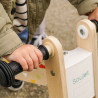 Draisienne bois motif nature pour enfant - Zoom sur le guidon