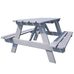 Table de pique-nique en bois pour enfant - Picnic - Vue 3/4 gauche