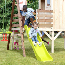 Toboggan - glissière H. 90cm - Pour 1 enfant de 3 à 12 ans, 50 kg max