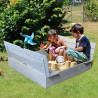Bac A Sable avec bancs intégrés - Pour 4 enfants