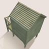 Cabaña de madera tratada sobre pilotes para niños - Winny - Vista superior - Techo