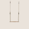 Trapecio infantil de madera - Equipamiento para columpios de 2,05m a 2,40m