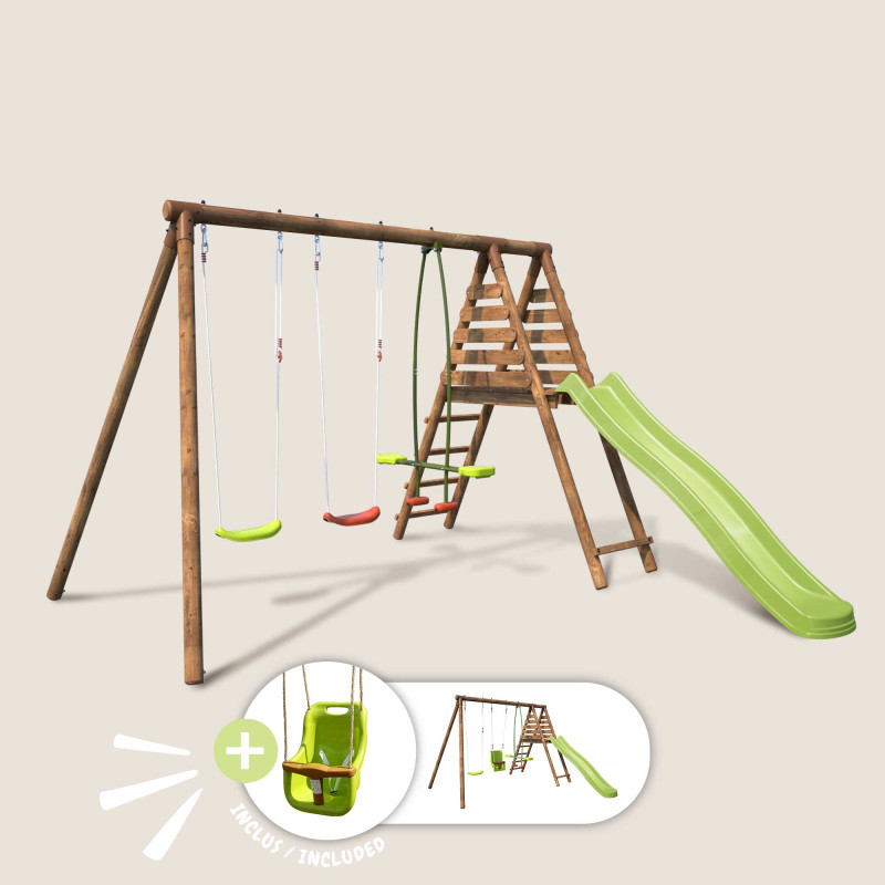 Station en bois avec...