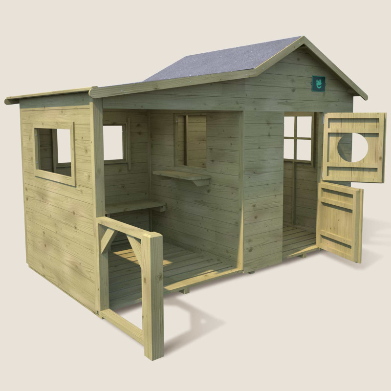 Casita de juegos de madera...