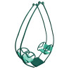 Asiento de columpio para 2 niños - para columpio de 2,22 m