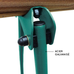 Asiento de columpio para 2 niños - para columpio de 2,22 m
