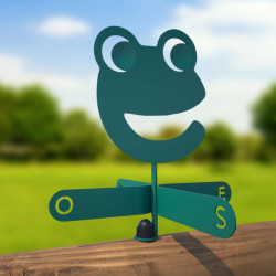 Estación de madera tratada para niños con 3 aparatos y tobogán - Higuera - Zoom veleta