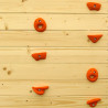 Casita de juegos de madera para niños y adolescentes con muro de escalada - Knight