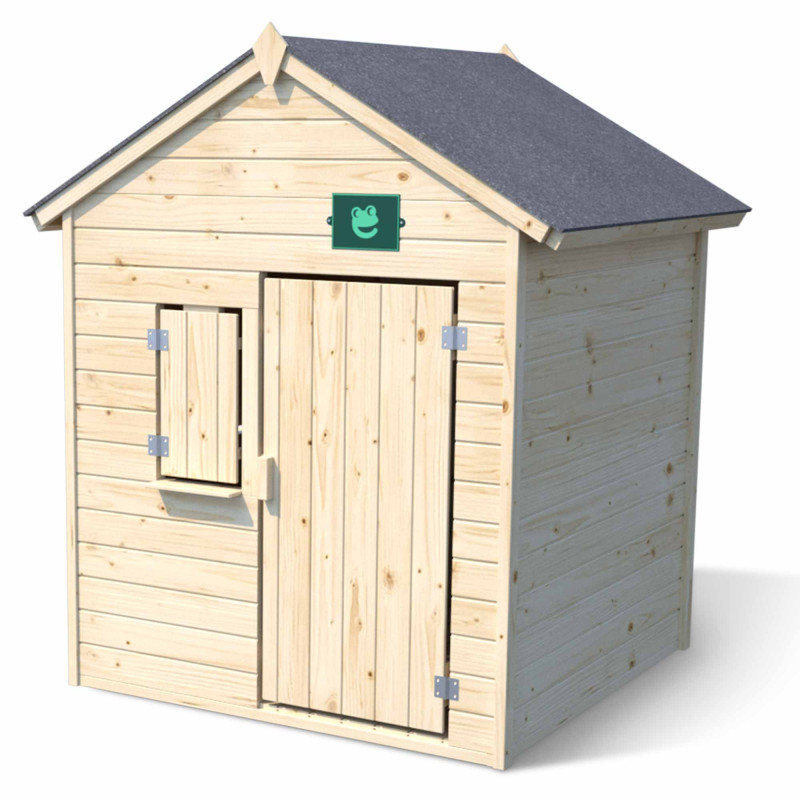 Jardín Casita De Madera Amazon Casita De Juegos De Madera Para