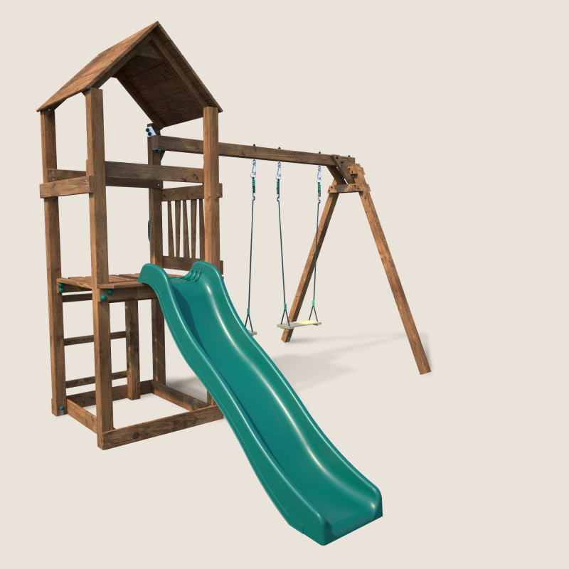 Parque infantil de madera...