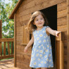 Casita de juegos infantil con columpios - COTTAGE