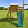 Casita de juegos infantil con columpios - COTTAGE