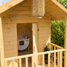 Cabaña infantil Canguro - Zoom ambiente balcón con puerta abierta