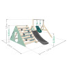 Zona de juegos para bebés con tobogán (apto a partir de 18 meses) y columpio para bebés OLYMPE