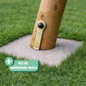 Estructura de madera con saco de boxeo para adolescentes (3,30 m) – Galdar Boxe