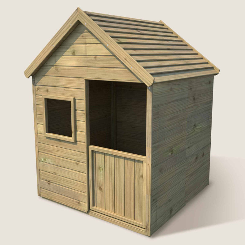 Casita de juegos de madera...