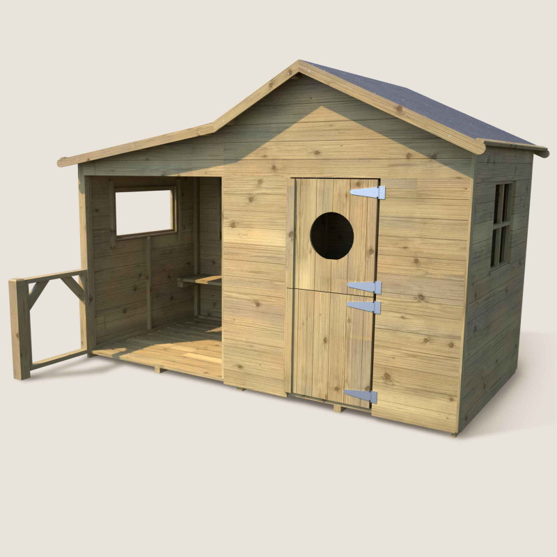 Casita de juegos de madera...