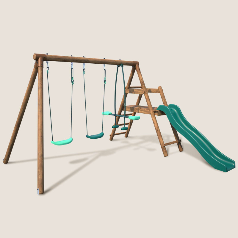 Columpio infantil de madera...