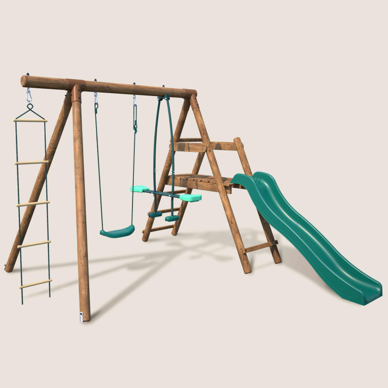 Columpio infantil de madera...