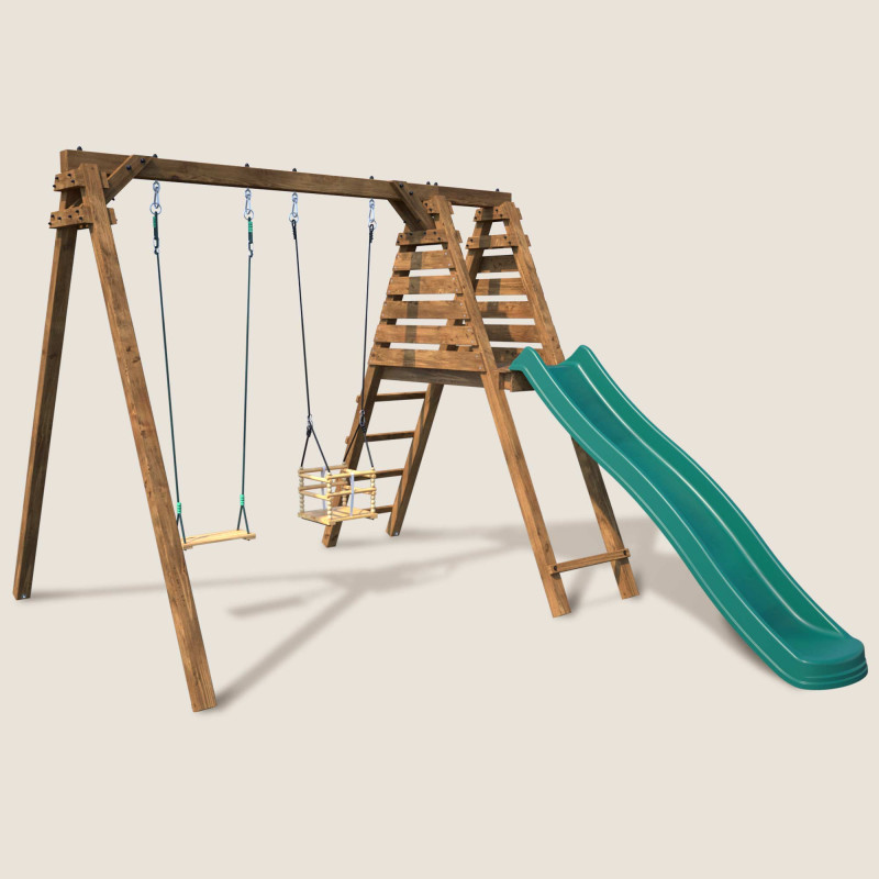 Parque infantil de madera...