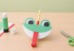 DIY rana con matasuegras Soulet: fabrica un divertido accesorio de fiesta