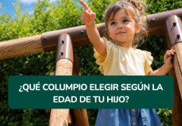 ¿Qué columpio elegir según la edad de tu hijo?