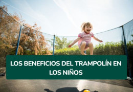 Los beneficios del trampolín en los niños
