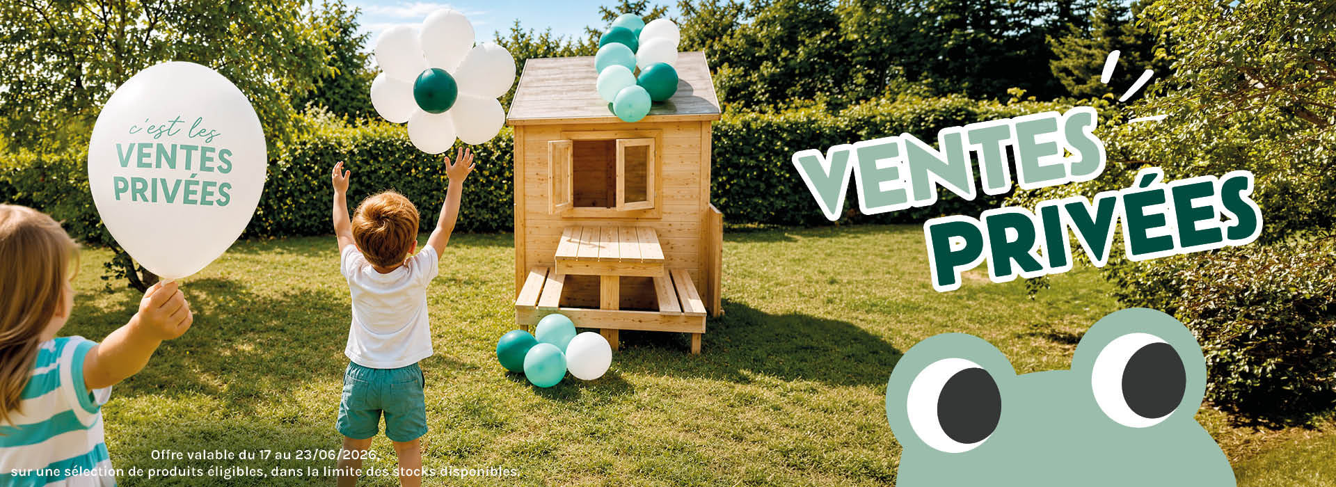 VENTES PRIVEES Slide background