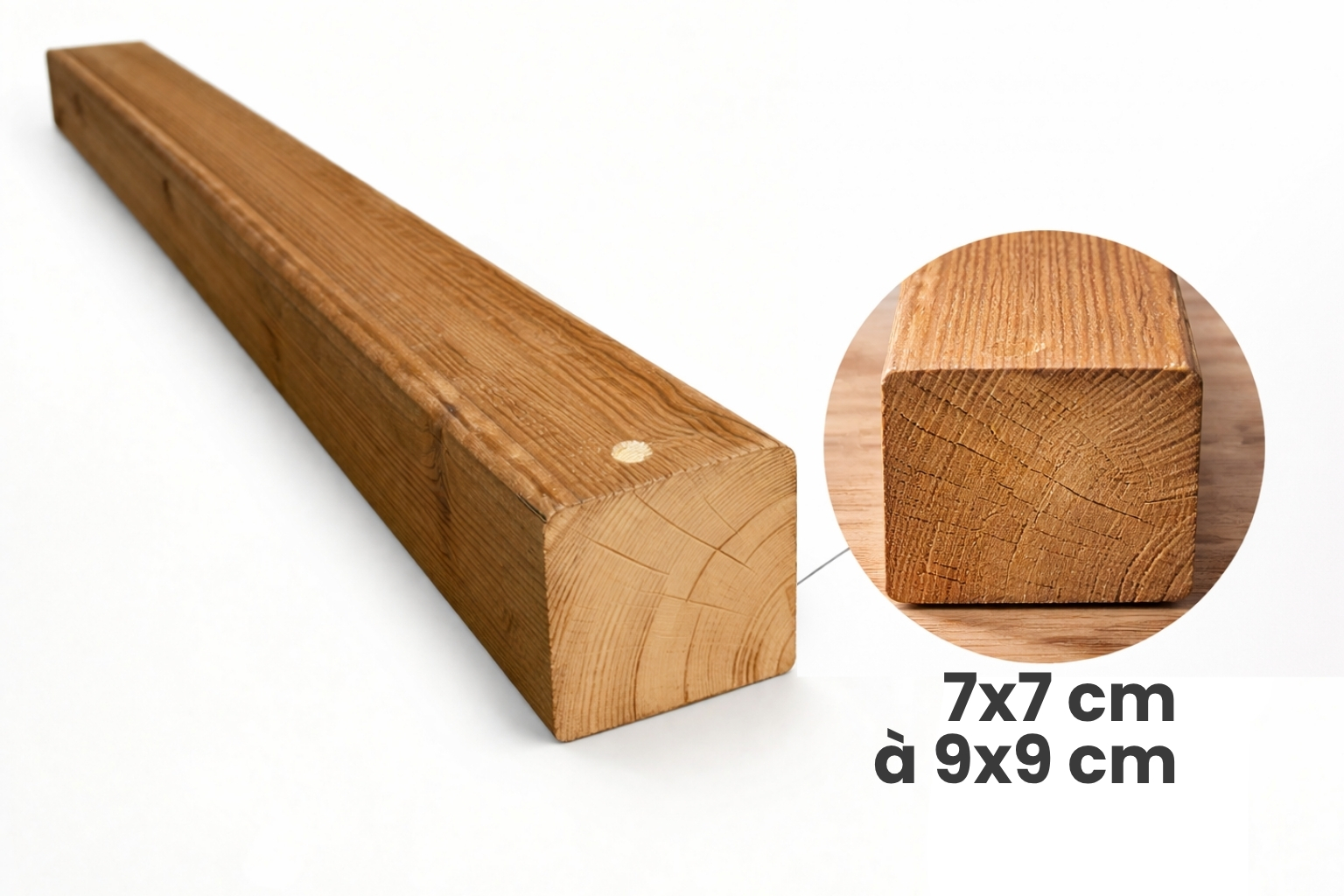 Poutres bois carrées CL4 Soulet