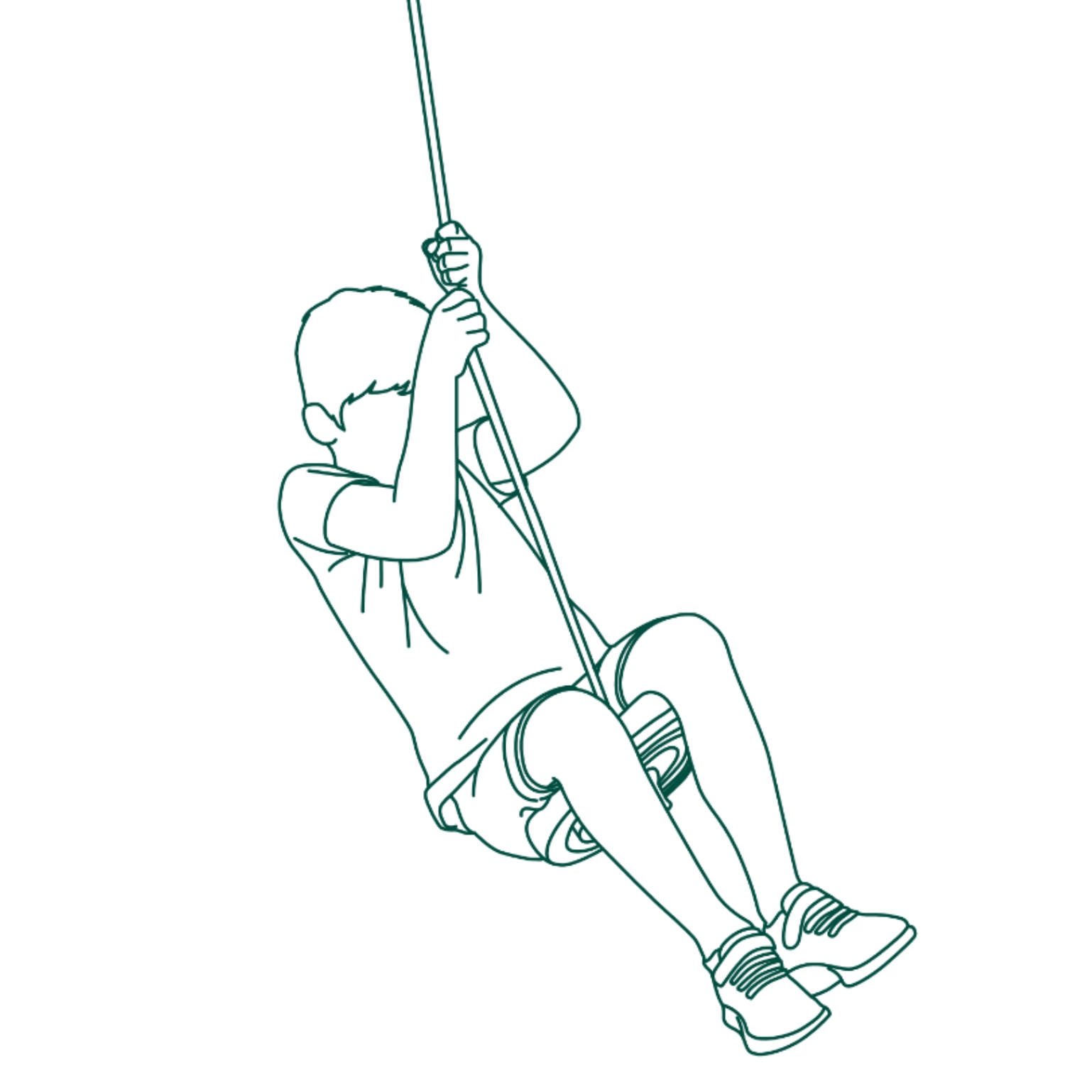 Enfant sur corde à disque Soulet