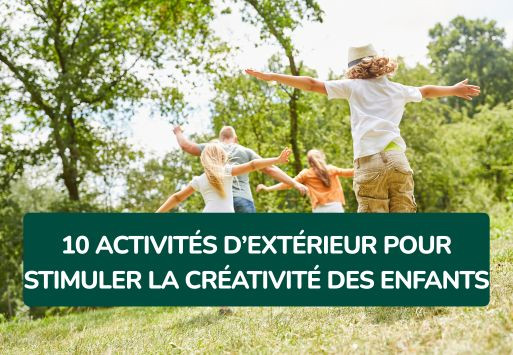 10 activités d’extérieur pour stimuler la créativité des enfants