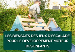 Les bienfaits des jeux d’escalade pour le développement moteur des enfants