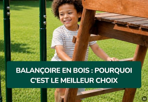 Pourquoi privilégier une balançoire en bois pour le jardin ?