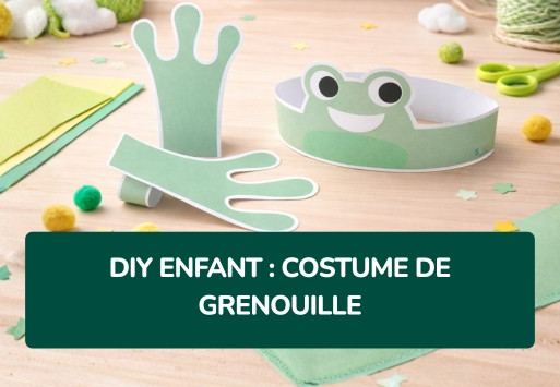 DIY enfant : Costume de Grenouille